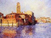unknow artist View of Venice France oil painting reproduction
